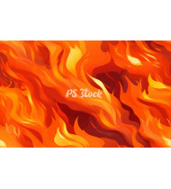 Fire Patterns - Hand-Drawn Vector Illustrations