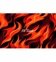 Fire Patterns - Hand-Drawn Vector Illustrations