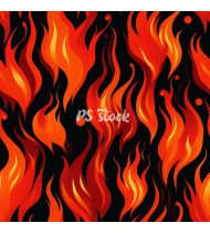 Fire Patterns - Hand-Drawn Vector Illustrations