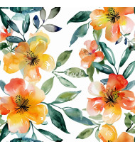 Flower Patterns - Hand-Drawn Vector Illustrations