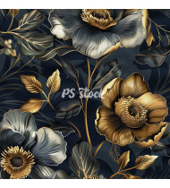 Flower Patterns - Hand-Drawn Vector Illustrations