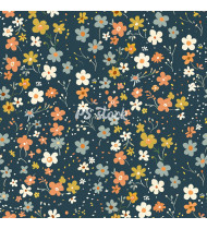 Flower Patterns - Hand-Drawn Vector Illustrations