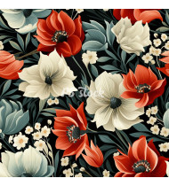 Flower Patterns - Hand-Drawn Vector Illustrations