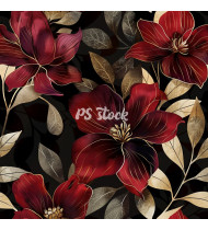 Flower Patterns - Hand-Drawn Vector Illustrations