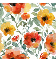 Flower Patterns - Hand-Drawn Vector Illustrations