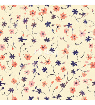 Flower Patterns - Hand-Drawn Vector Illustrations