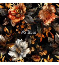 Flower Patterns - Hand-Drawn Vector Illustrations