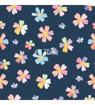 Flower Patterns - Hand-Drawn Vector Illustrations