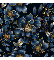 Flower Patterns - Hand-Drawn Vector Illustrations