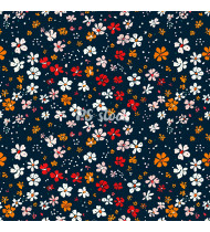 Flower Patterns - Hand-Drawn Vector Illustrations