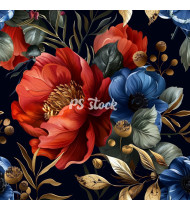 Flower Patterns - Hand-Drawn Vector Illustrations