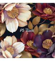 Flower Patterns - Hand-Drawn Vector Illustrations