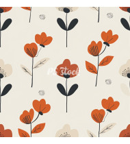 Flower Patterns - Hand-Drawn Vector Illustrations