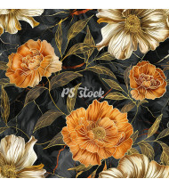 Flower Patterns - Hand-Drawn Vector Illustrations