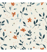 Flower Patterns - Hand-Drawn Vector Illustrations