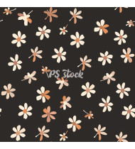 Flower Patterns - Hand-Drawn Vector Illustrations