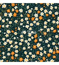 Flower Patterns - Hand-Drawn Vector Illustrations