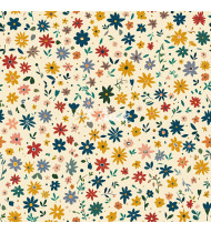 Flower Patterns - Hand-Drawn Vector Illustrations