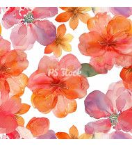 Flower Patterns - Hand-Drawn Vector Illustrations