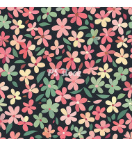 Flower Patterns - Hand-Drawn Vector Illustrations