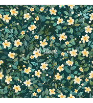 Flower Patterns - Hand-Drawn Vector Illustrations