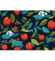 Fruit Patterns - Hand-Drawn Vector Illustrations