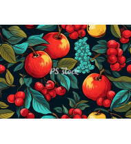 Fruit Patterns - Hand-Drawn Vector Illustrations