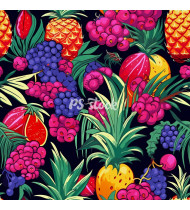 Fruit Patterns - Hand-Drawn Vector Illustrations