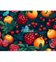 Fruit Patterns - Hand-Drawn Vector Illustrations