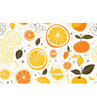 Fruit Patterns - Hand-Drawn Vector Illustrations