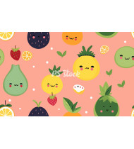 Fruit Patterns - Hand-Drawn Vector Illustrations