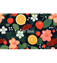 Flower Patterns - Hand-Drawn Vector Illustrations