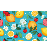 Fruit Patterns - Hand-Drawn Vector Illustrations