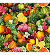 Fruit Patterns - Hand-Drawn Vector Illustrations