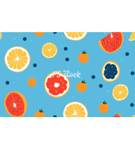 Fruit Patterns - Hand-Drawn Vector Illustrations