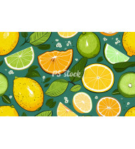 Fruit Patterns - Hand-Drawn Vector Illustrations