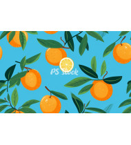 Fruit Patterns - Hand-Drawn Vector Illustrations