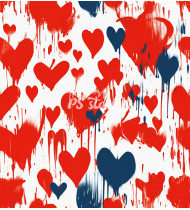 Heart Patterns - Hand-Drawn Vector Illustrations