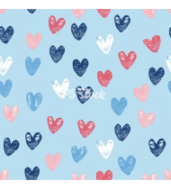 Heart Patterns - Hand-Drawn Vector Illustrations