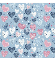 Heart Patterns - Hand-Drawn Vector Illustrations