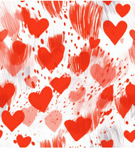 Heart Patterns - Hand-Drawn Vector Illustrations