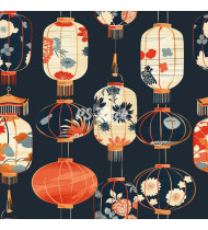 Japanese Patterns - Hand-Drawn Vector Illustrations