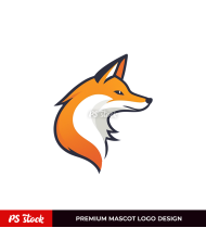 PREMIUM MASCOT LOGO DESIGN : FOX FOR LUXURY BRANDING