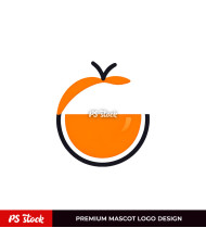 Icon Of Juicy Orange