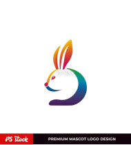 Iconic Rabbit Logo Design