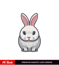 Bunny Mascot Logo Design