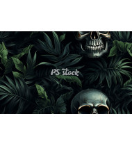 Skull Patterns - Hand-Drawn Vector Illustrations