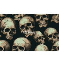 Skull Patterns - Hand-Drawn Vector Illustrations