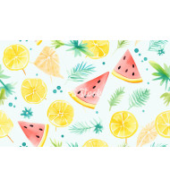 Watercolor Patterns - Hand-Drawn Vector Illustrations