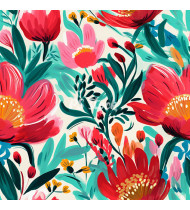 Watercolor Patterns - Hand-Drawn Vector Illustrations